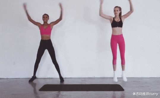 健身|一组自重燃脂训练,在家就能改善体态,让你保持年轻状态