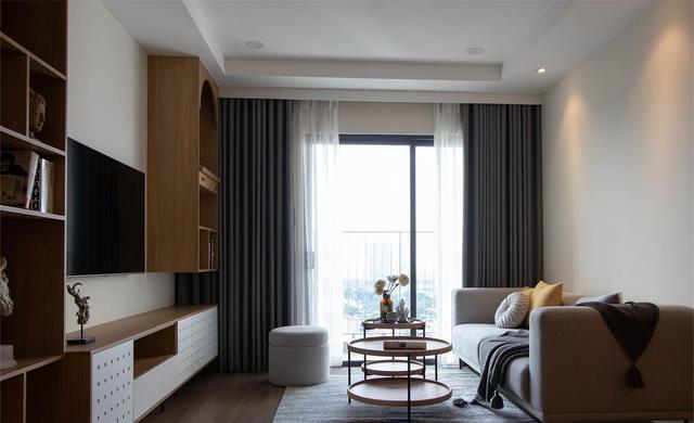 还是他机智,装修不随大流,原木白墙轻松打造简洁大方的新家