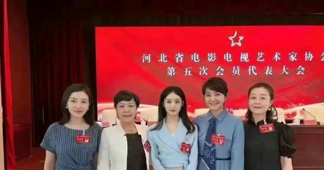 赵丽颖|当选河北省形式艺术家协会副主席,开会穿露脐装被诟病赵丽颖咋了