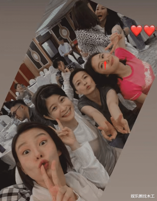 林心如|46岁林心如为小鲜肉庆生！穿粉衫卖萌土味十足，鼻子怪异被疑整容