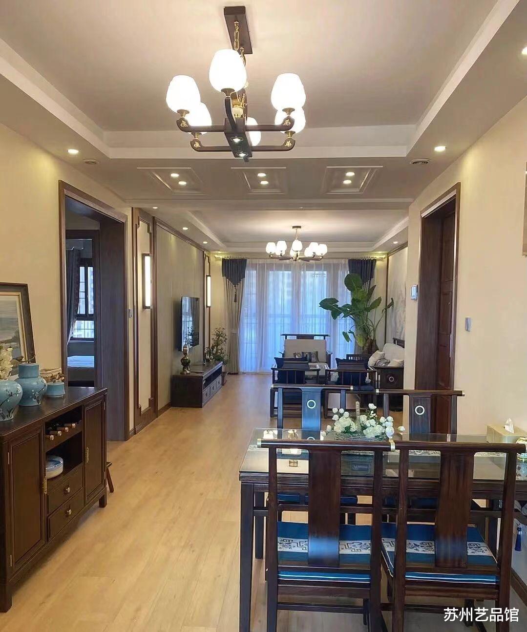 新中式简洁优雅,深邃中浸透着清丽与隽秀