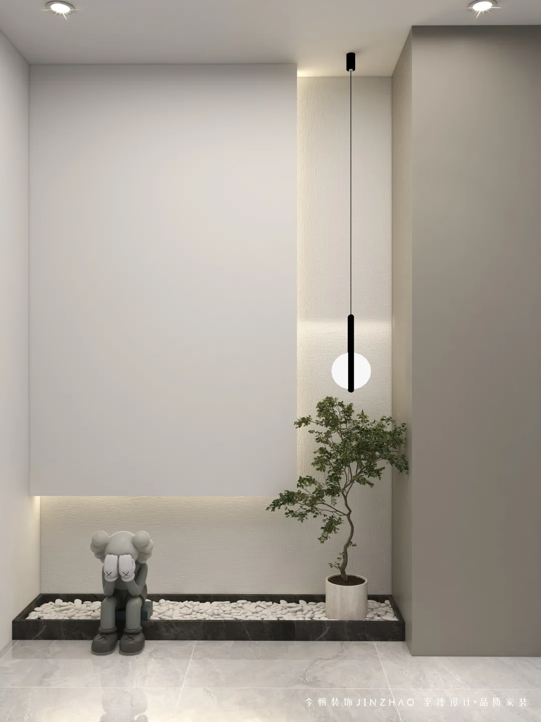 燕港御灏府145㎡现代极简,让家回归简单纯粹