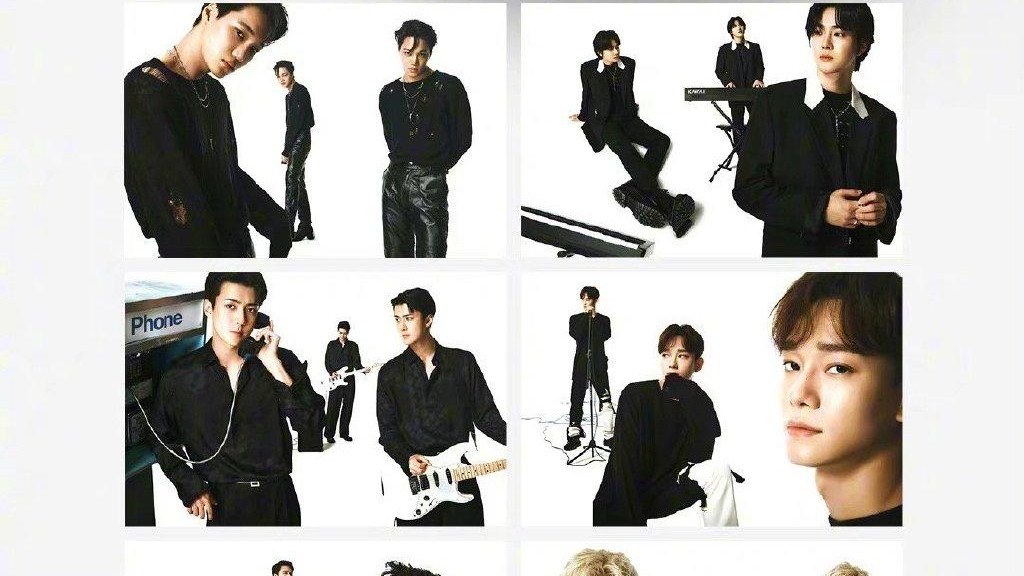 朴灿烈|EXO2023年台历曝光，六人合体颜值超高，朴灿烈缺席引起粉丝不满