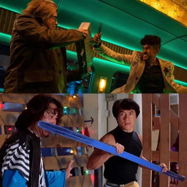 成龙|布拉德·皮特承认新片模仿成龙：我超爱他，他就像卓别林被低估了