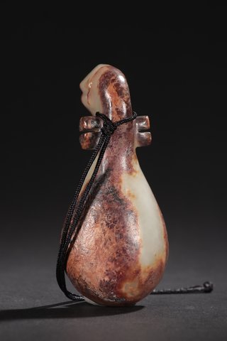 |旧藏-和田玉琵琶挂件