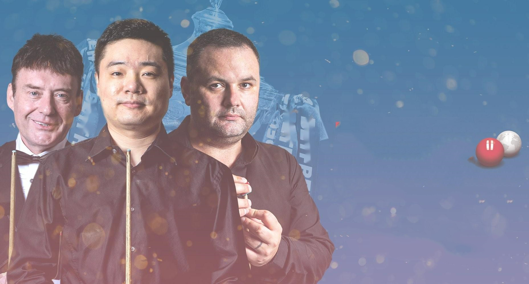 丁俊晖|世锦赛官方海报，丁俊晖占据C位！明确表示自己仍想夺得世界冠军