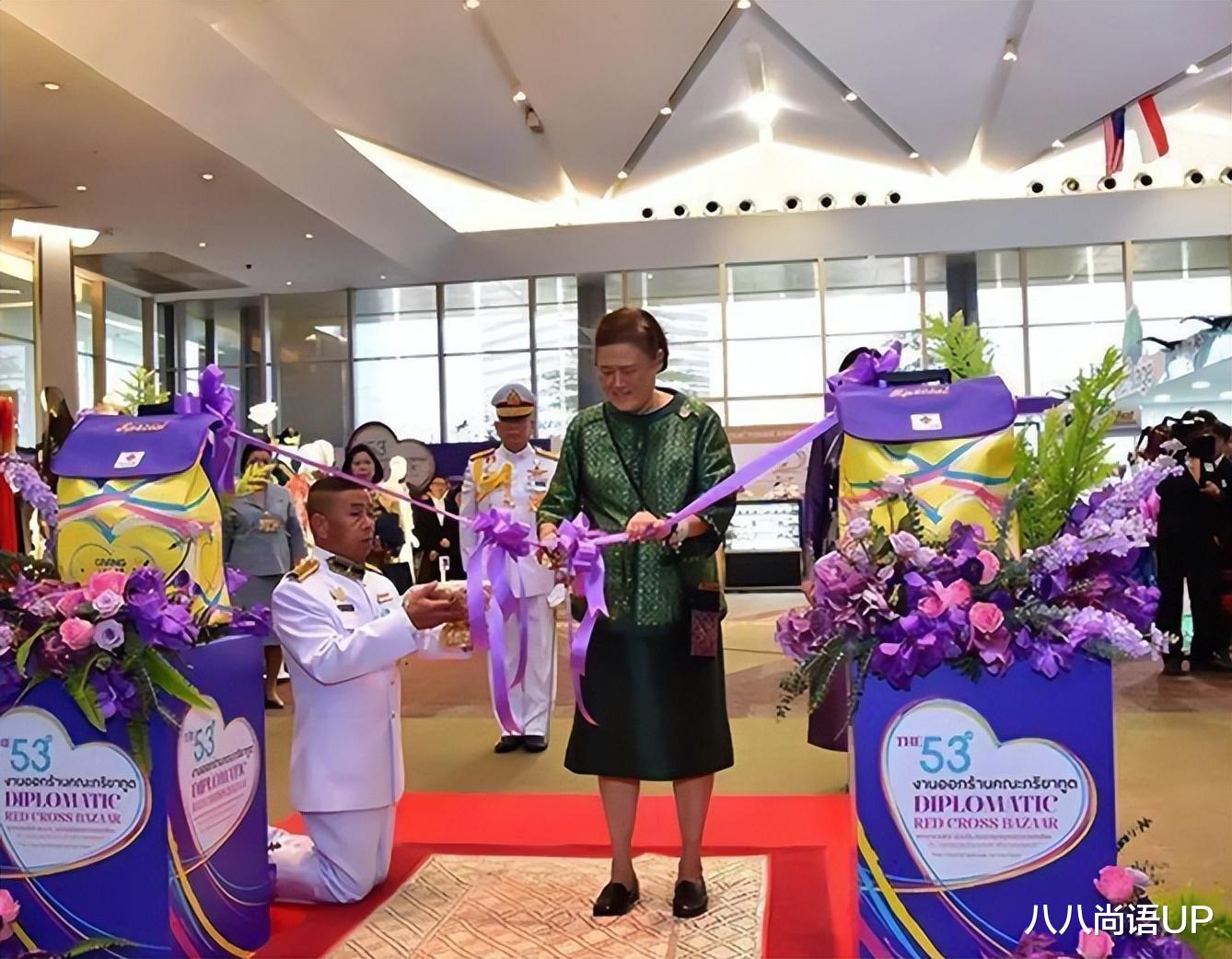 诗琳通|诗琳通替代诗妮娜,穿“旧”衣用苏提达同款御伞,嫂子曾向她跪拜