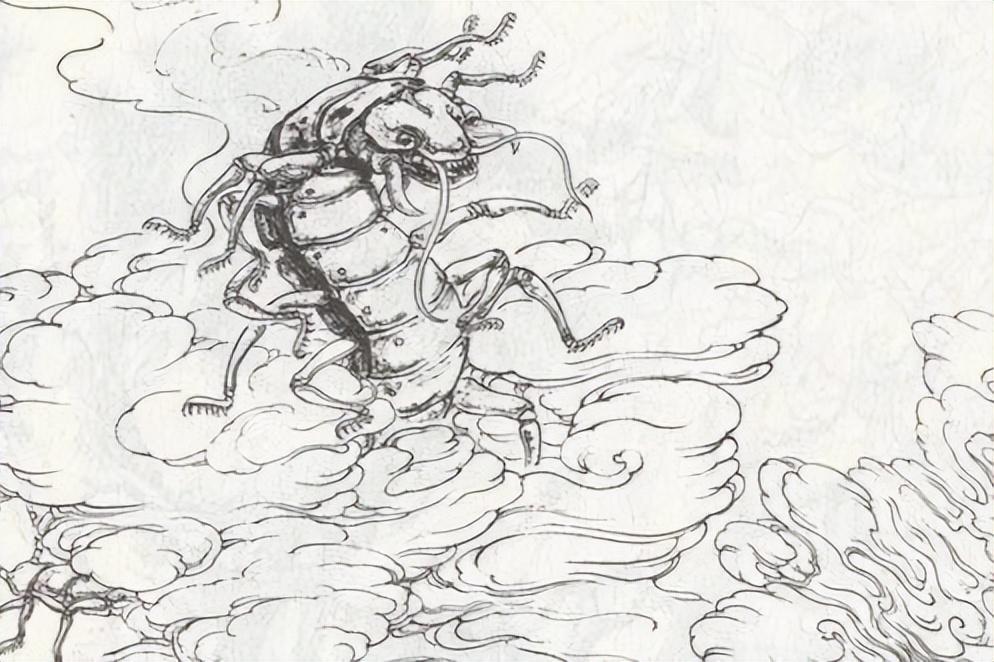 蜈蚣吸食血气成精,屠夫卖肉险酿大祸