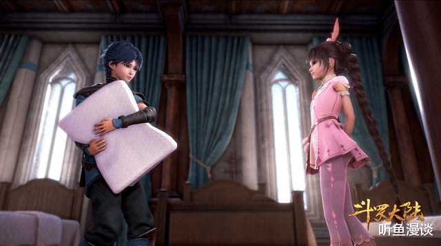 小舞|斗罗大陆：小舞的5款发型，款款动人心魄，粉红散发只出现过一次