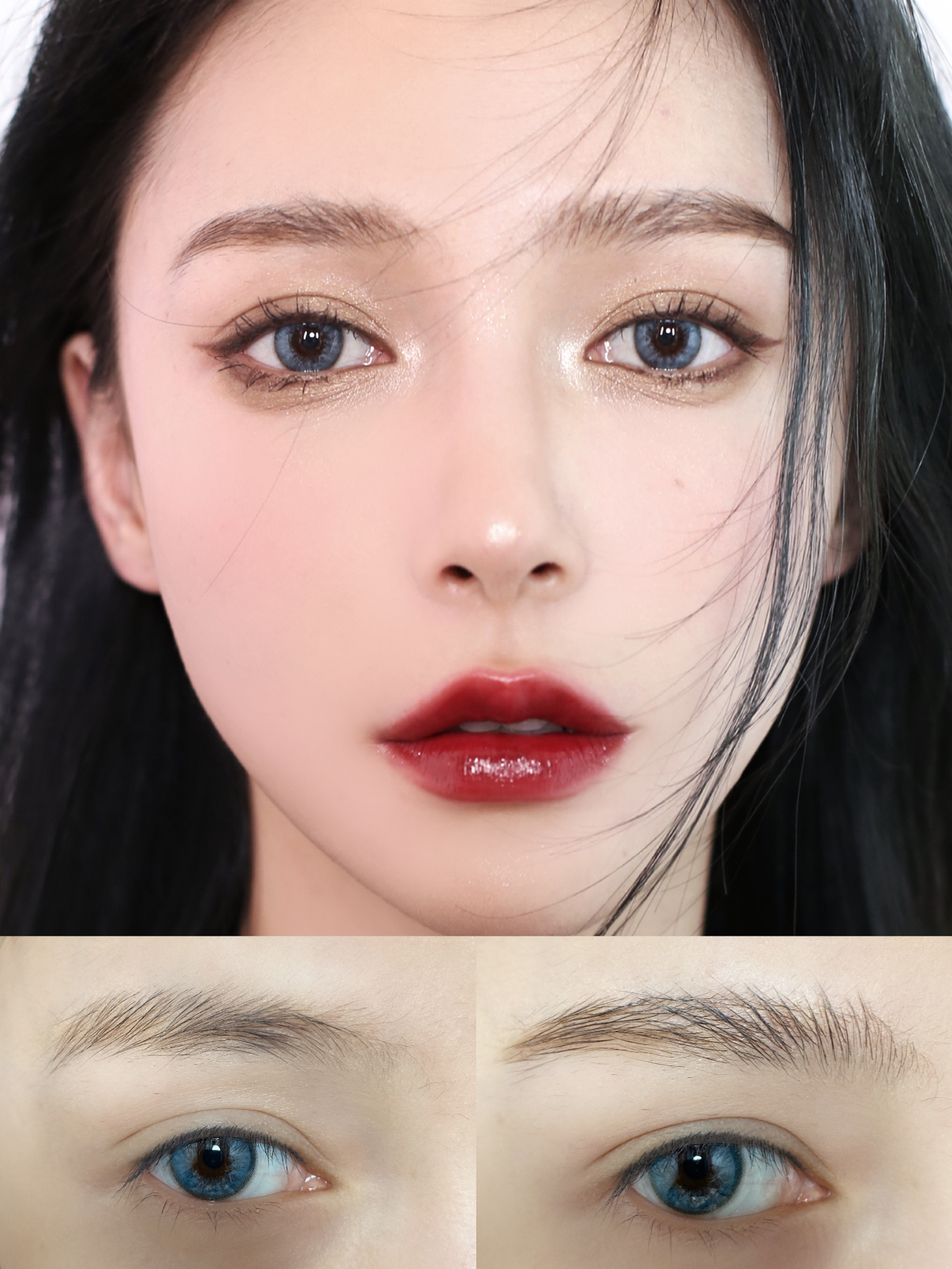 米饭 纹眉毛好看还是画眉毛好看