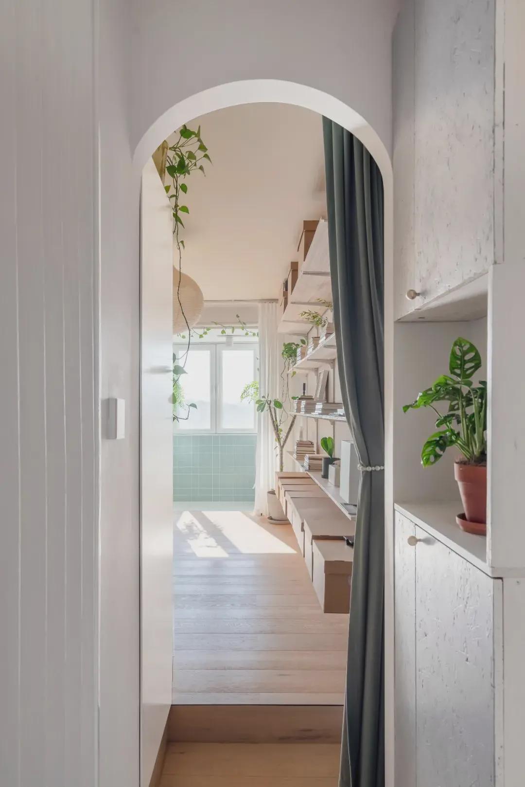 北京夫妻晒40㎡小宅,装修雅致高级,一个阳台就圈粉无数,羡慕