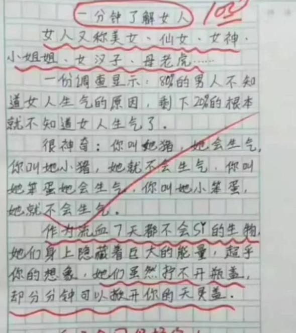 小学生作文《姐姐睡了》走红，文末成点睛之笔，差点给姐姐送走