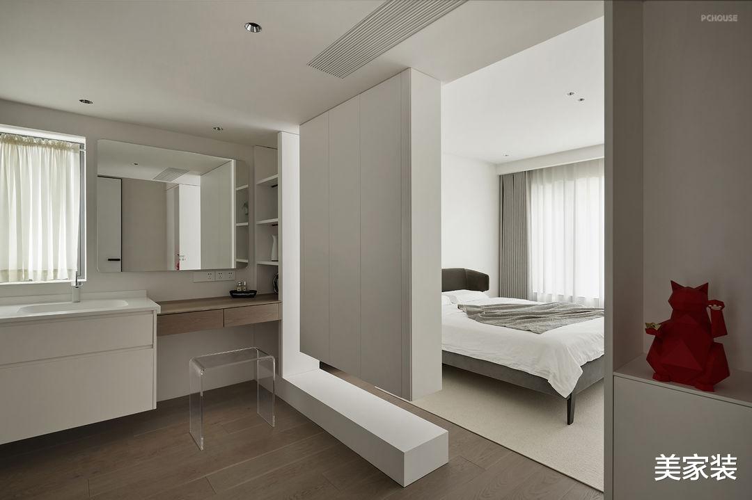 简约雅致的现代居住空间，追求简洁，收获舒适感