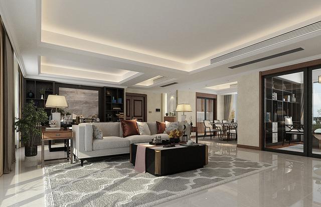 238的大平层,改成新中式风,大气经典又时尚,主要是特别耐看