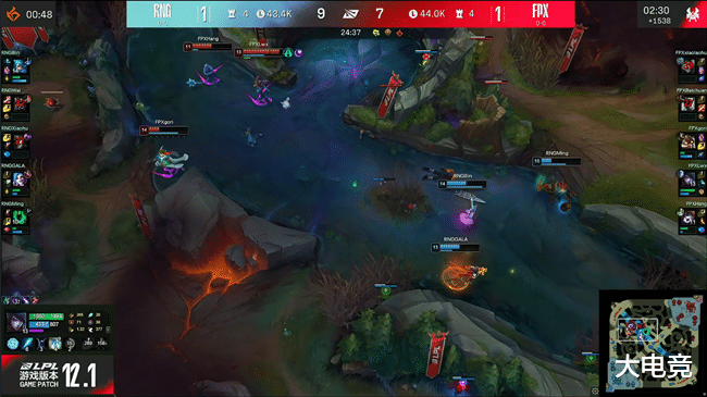 fpx战队|LOL-LPL：Lwx金克丝爆炸输出状态火热，FPX 2-1力克RNG解锁首胜