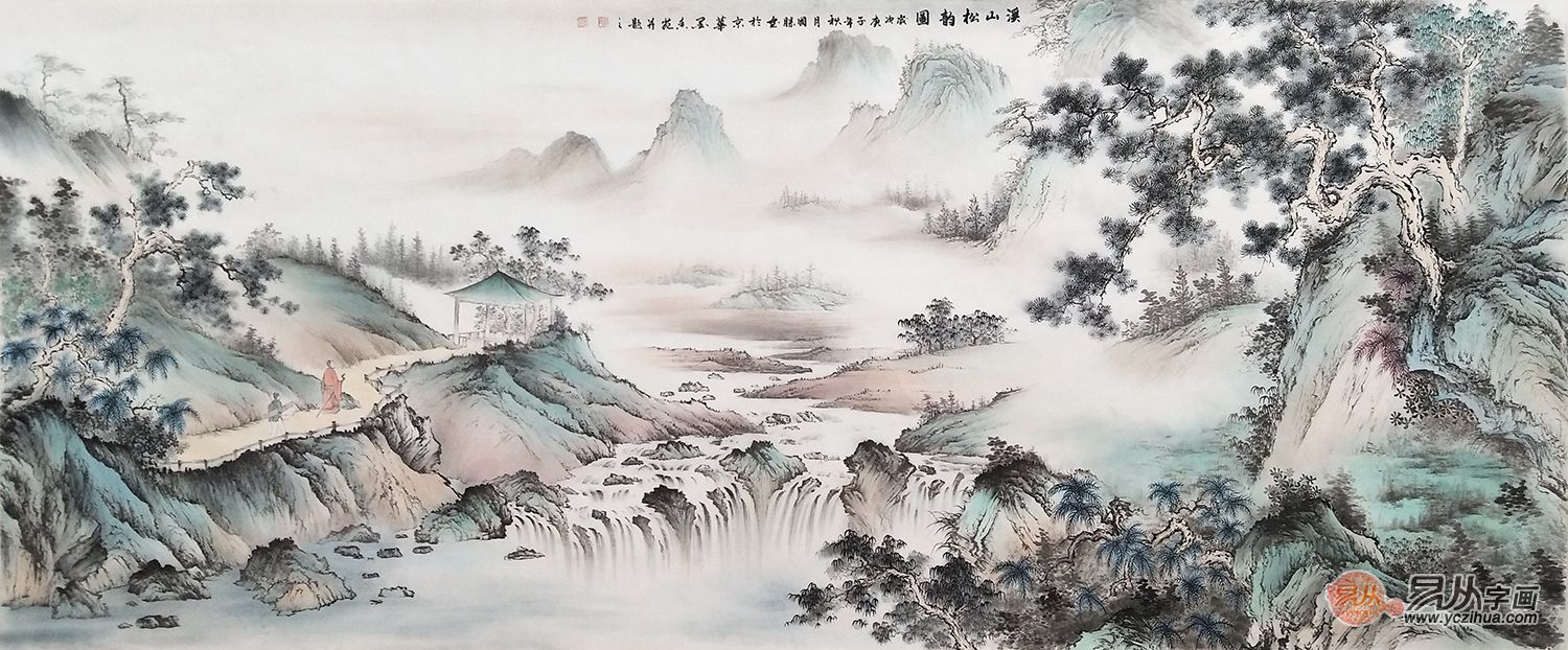 新中式沙发背景墙挂画,这样挑选,不过时,历久弥新