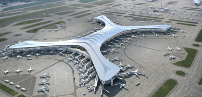 机场达到A级防火的PTFE膜结构内膜吊顶简介