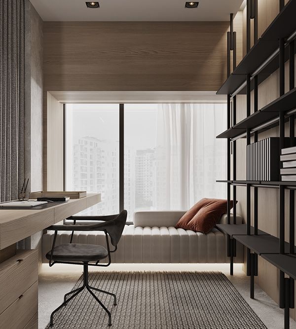 新房装修,这些书房设计常识让你打造一个完美的书房