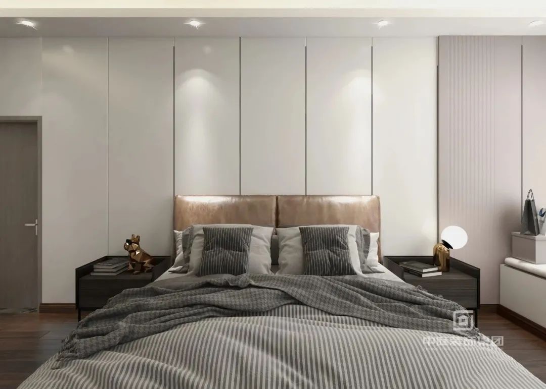 334平米轻奢风跃层装修,高级灰+典雅白,尽显大宅气势!