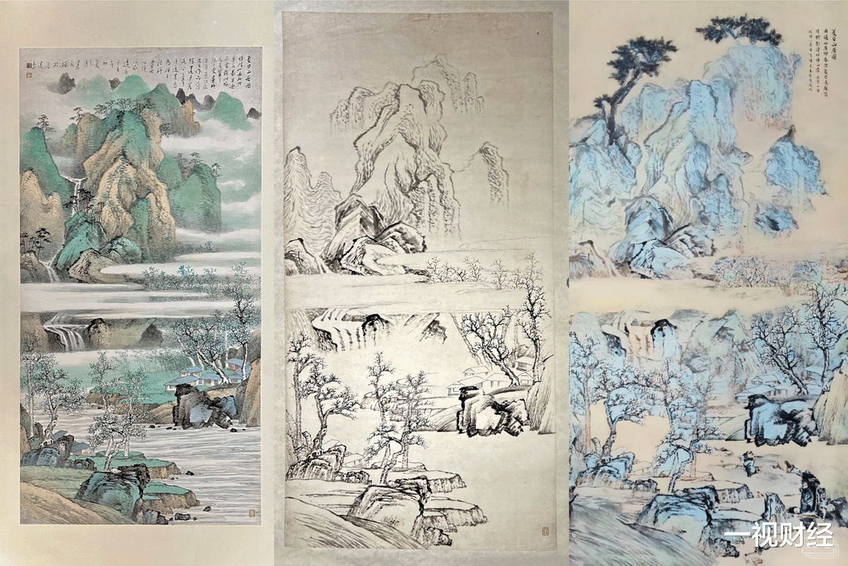 腾讯|全球首次人机共创山水画将开拍，百度文心一格续画陆小曼未尽稿