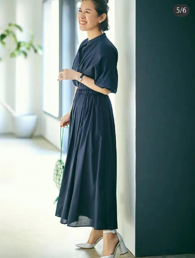 普通颜值普通身材，这位50+的日本女人，每套轻熟风都超美