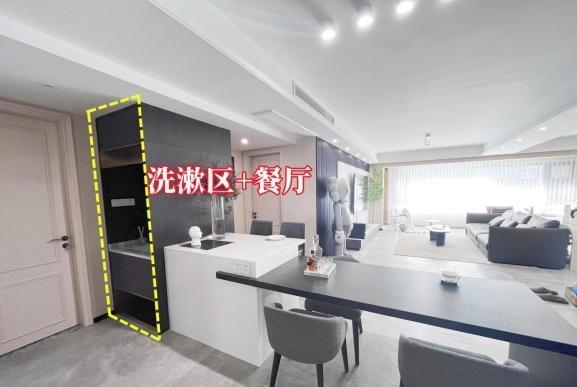 洗漱区外置,原来还能添这么多功能区!不仅省地,生活也便利不少