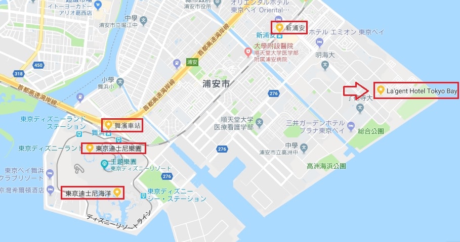 |东京迪士尼住宿推荐，东京湾拉根特酒店免费接驳车，直达东京迪士尼！