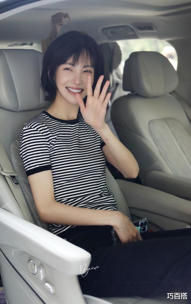 疾病 剪了短发的金晨好可爱！甜美中带着酷帅，穿搭清爽干净