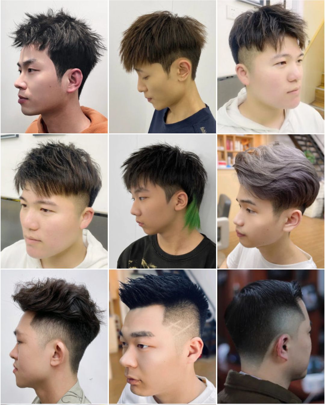 发型 40度上下的高温，是该换换发型了，精选流行男发100来款送给大家