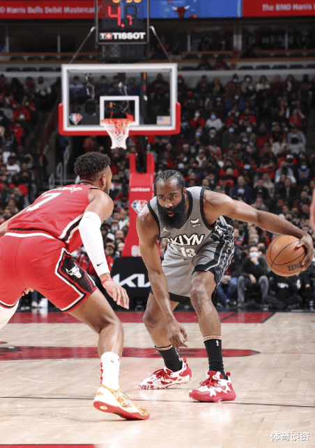 詹姆斯·哈登|13胜3负！NBA最强三巨头？哈登25+16打爆公牛，杜兰特10投27分太轻松