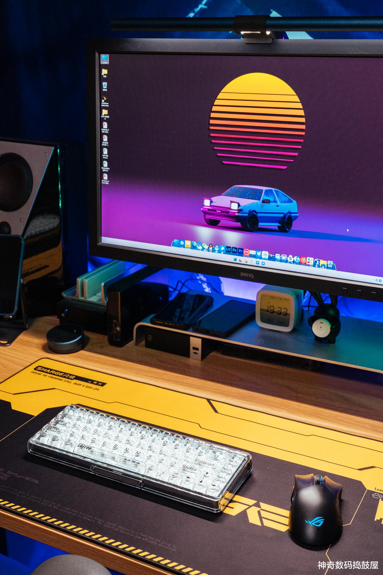 机械键盘|拒绝花哨的个性,1%的不一样:洛斐1%双模无线机械键盘 体验分享