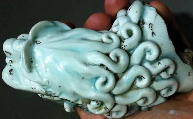 蜘蛛|贾宝国一真一假说瓷器(X130-仿湖田窑蟾盂)