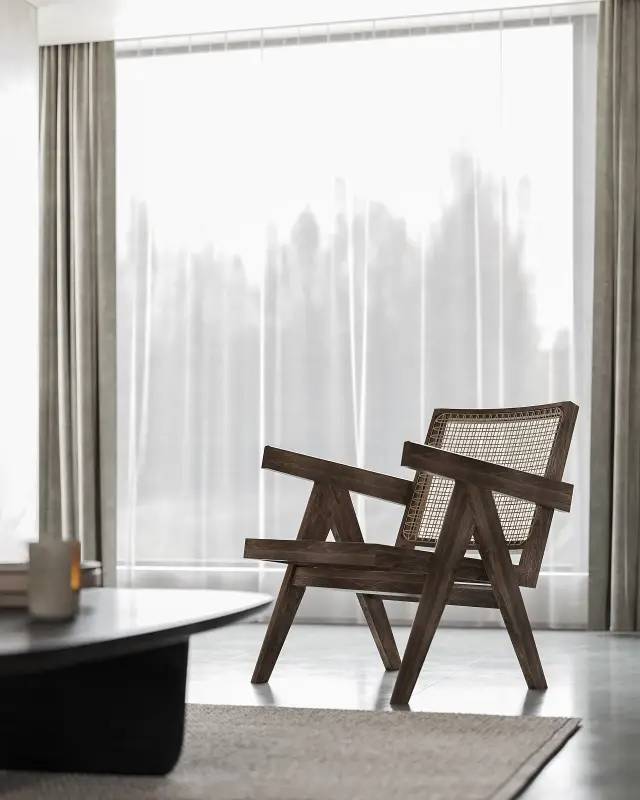 菡萏怡景丨侘寂风,展现出一种简单洒脱的生活态度!