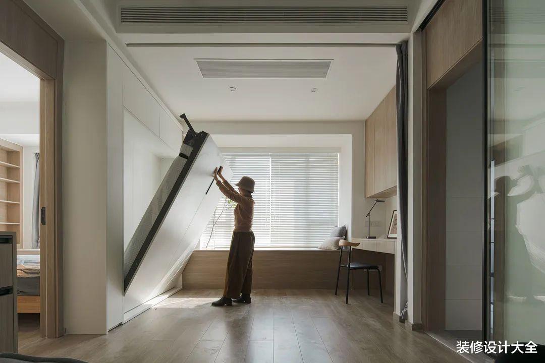 第一次见这么完美的小户型,套内43㎡两房一厅,还有分离式卫生间!