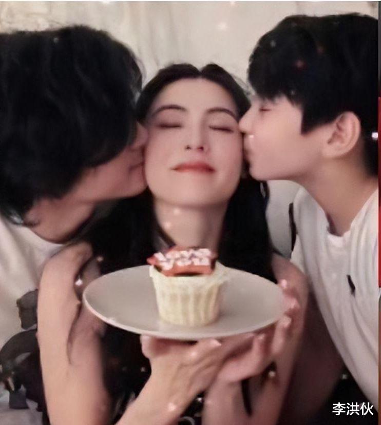 张柏芝|张柏芝和俩儿子逛街引关注，单亲妈妈教子有方，谢霆锋基因太强大