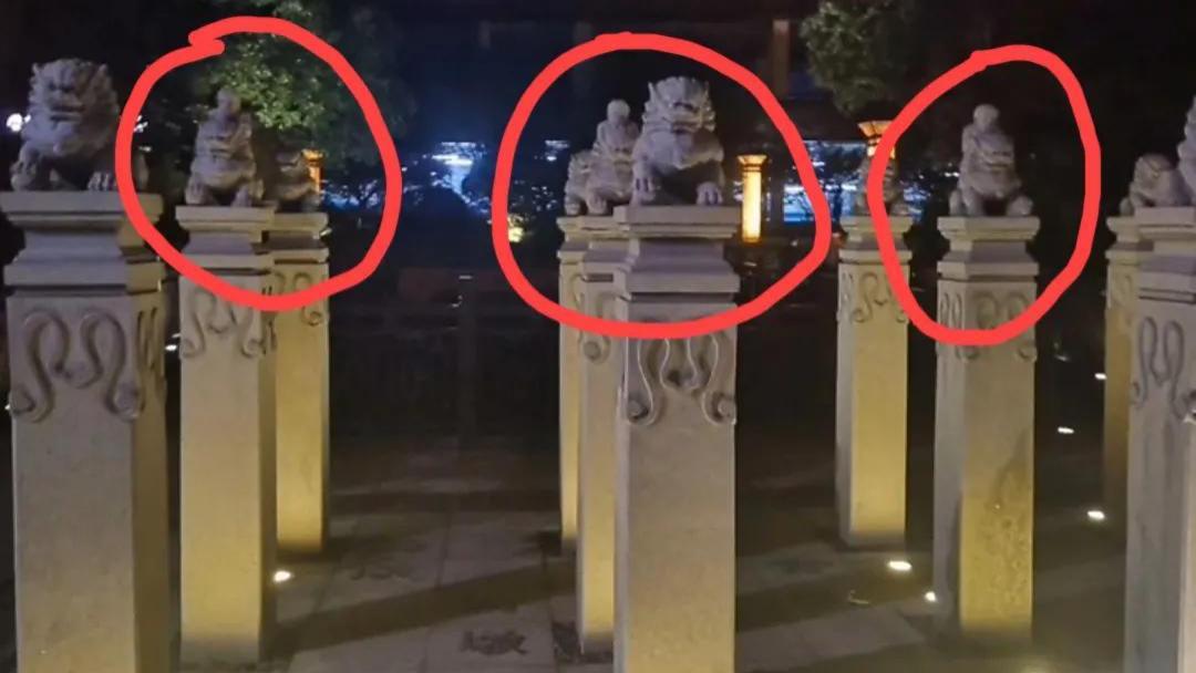 浙江省|乌镇惊现人骑石狮子雕塑，网友，这是文化入侵