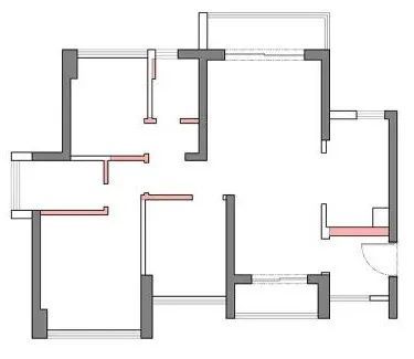 承认吧!你家的120㎡,还不如她家84㎡三居室!