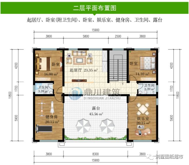 5套农村别墅图纸,颜值一套比一套惊艳,经济又实用的户型