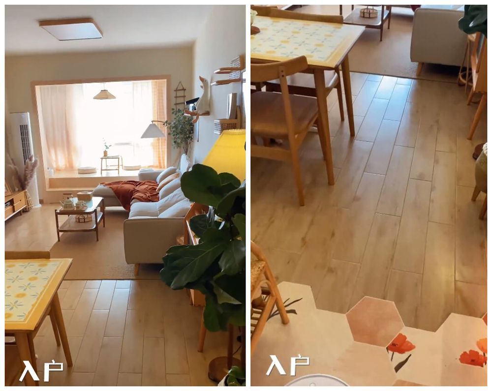 她的小家只有70㎡,却用暖色调原木风,装修成治愈温馨小宅,爱了