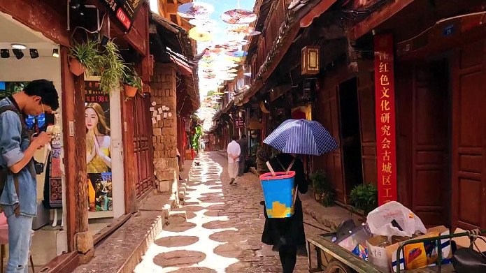 静安|云南自然风光美丽的古城，具有一定规模和影响力，建筑新颖别致