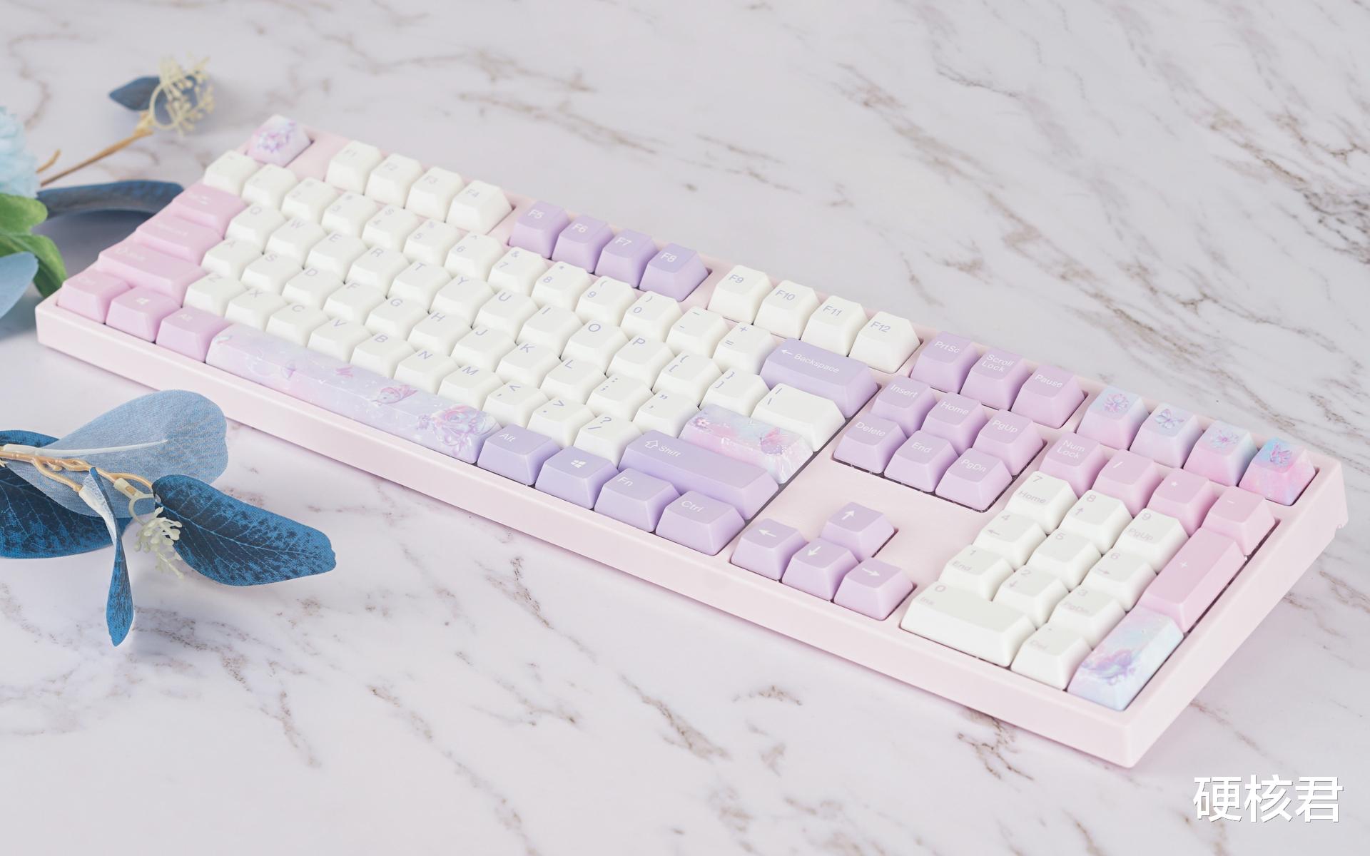 机械键盘|高颜值键盘首选，Varmilo阿米洛梦蝶108机械键盘体验！