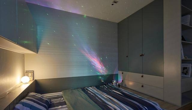 150沙发背景墙拆一半，更通透！隔成4室，一家四口住不输别墅