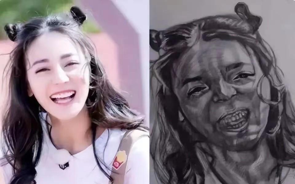 明星|“是粉丝,也可以是被告”美术生画偶像明星,场面太美简直没眼看