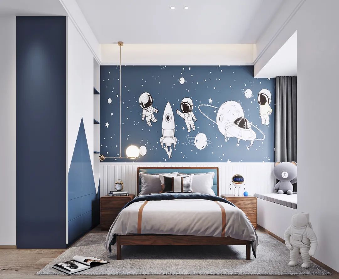 菡萏怡景装饰 | 平淡轻柔现代,伴着这份质朴舒爽,将美好拥入怀中。