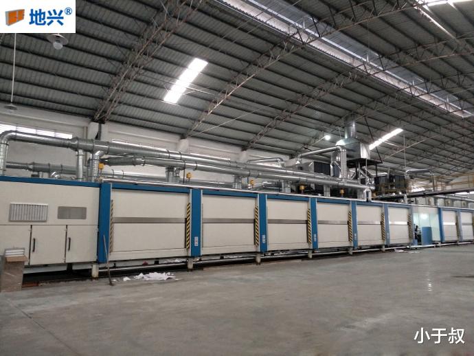 中低温热管在装饰面板生产线上的节能