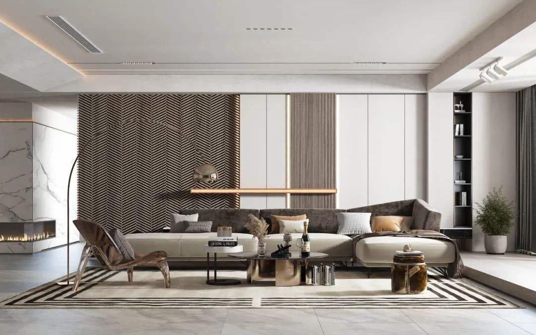 木饰面板为什么越来越流行,因为仅靠点缀,也能装出高级感