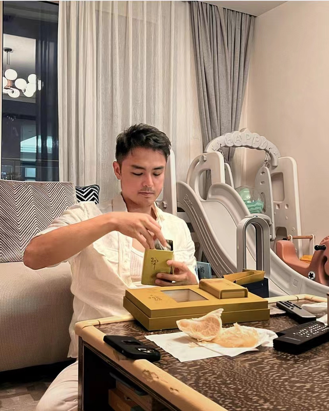 明道|明道牵儿子逛超市被拍！2岁儿子身材瘦小引担忧，妻子疑紧跟身后