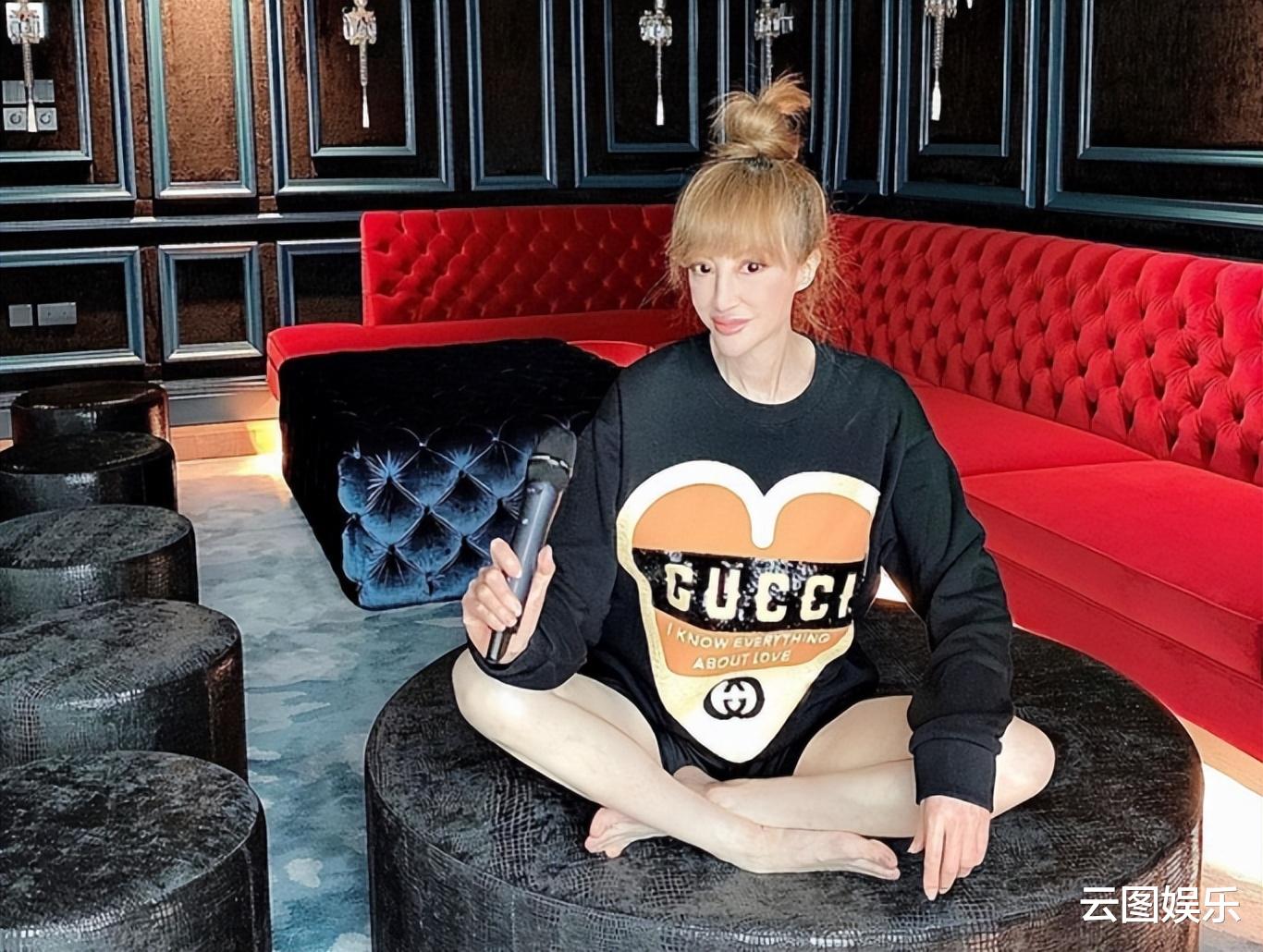 |富婆薛芷伦秀身材,与小19岁男友分手后单身多年,独居亿元豪宅