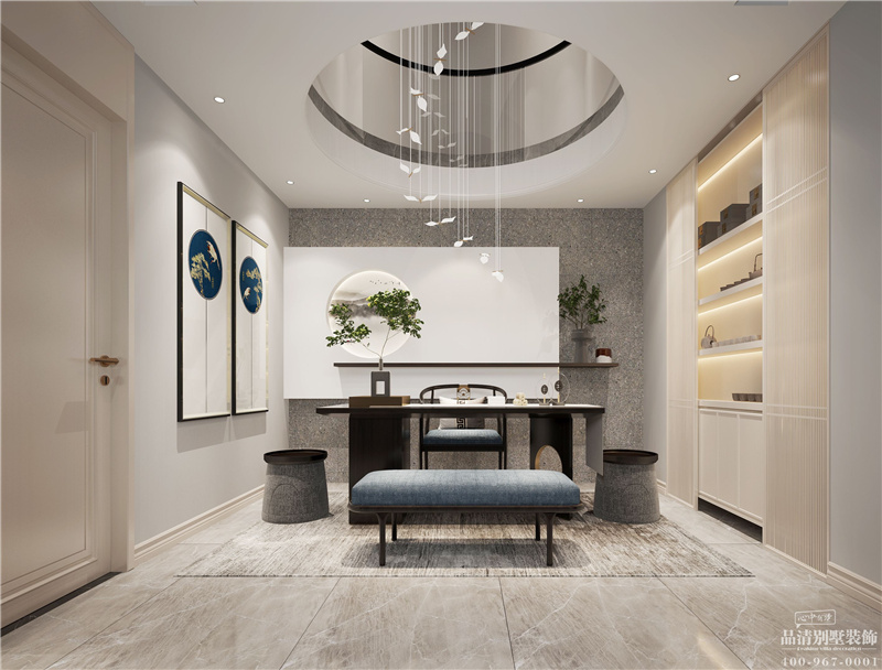 别墅装修 | 美式轻奢风格380平米别墅装修案例