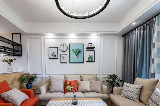 新房晾味2个月忍不住入住了，吧台的设计太实用了，朋友都说羡慕